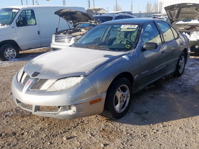 3G2JB52F73S205457 - 2003 PONTIAC SUNFIRE SL SILVER photo 2