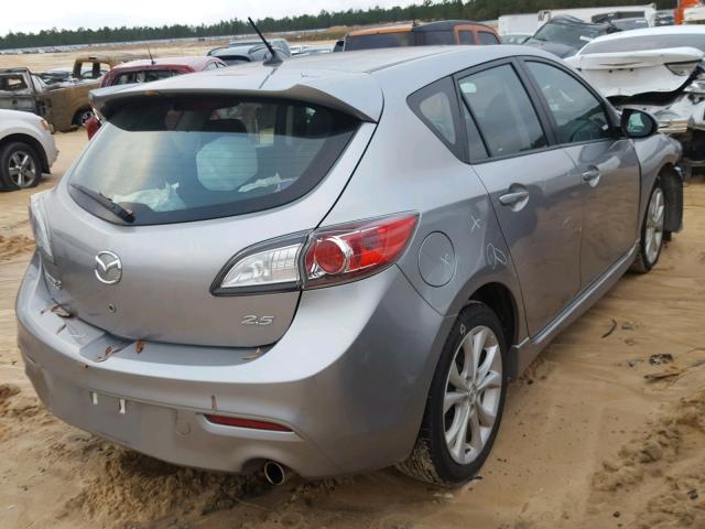 JM1BL1K51B1389971 - 2011 MAZDA 3 S GRAY photo 4