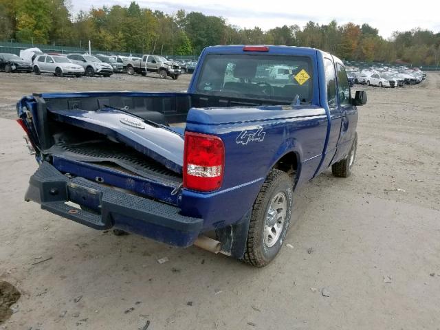 1FTLR4FE8APA62980 - 2010 FORD RANGER SUP BLUE photo 4