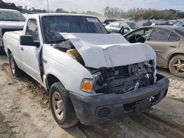 1FTKR1AD3BPA20257 - 2011 FORD RANGER WHITE photo 1