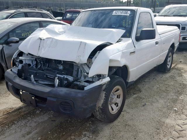 1FTKR1AD3BPA20257 - 2011 FORD RANGER WHITE photo 2