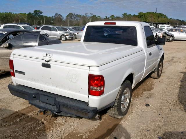 1FTKR1AD3BPA20257 - 2011 FORD RANGER WHITE photo 4