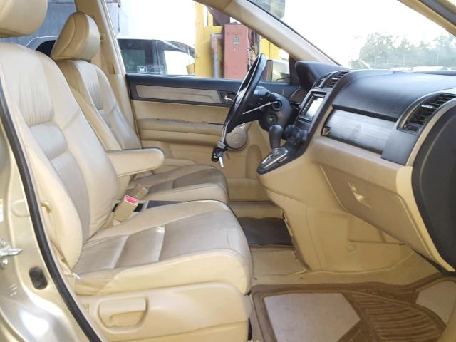 5J6RE48737L011739 - 2007 HONDA CR-V EXL GOLD photo 5