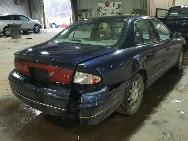 2G4WB52K3X1543126 - 1999 BUICK REGAL LS BLUE photo 4