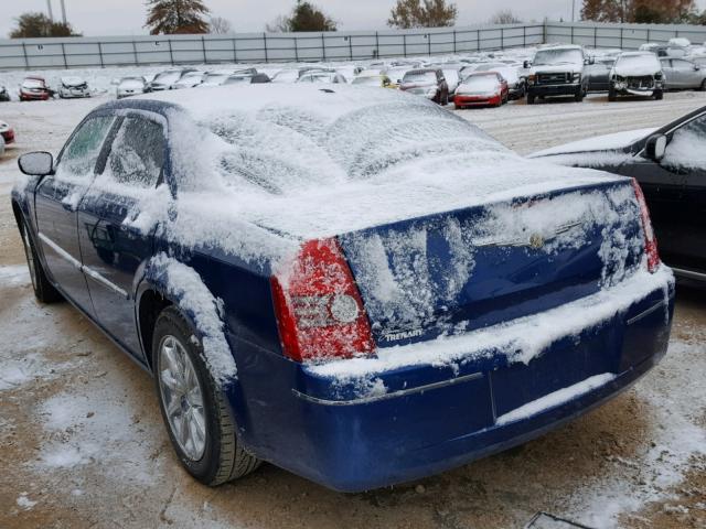 2C3LA53V29H553650 - 2009 CHRYSLER 300 TOURIN BLUE photo 3