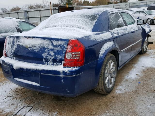 2C3LA53V29H553650 - 2009 CHRYSLER 300 TOURIN BLUE photo 4