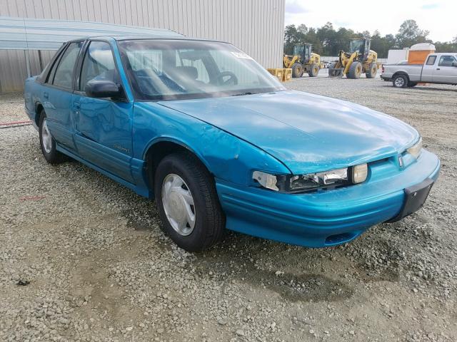 1G3WH55M4RD403349 - 1994 OLDSMOBILE CUTLASS SU BLUE photo 1