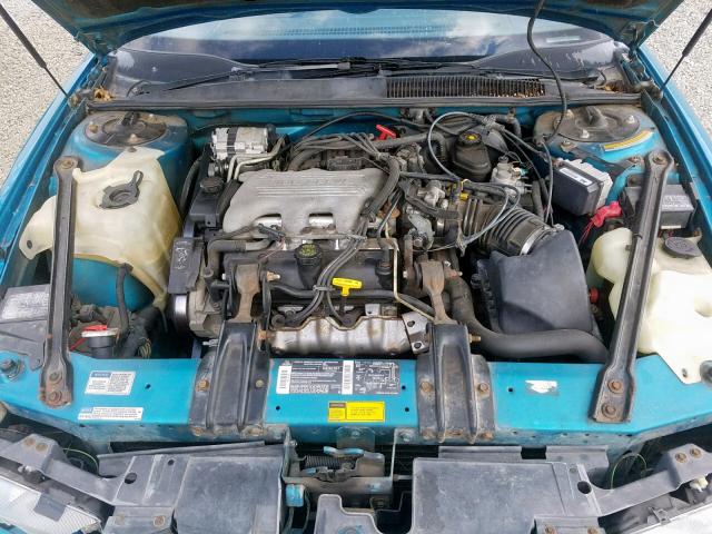 1G3WH55M4RD403349 - 1994 OLDSMOBILE CUTLASS SU BLUE photo 7