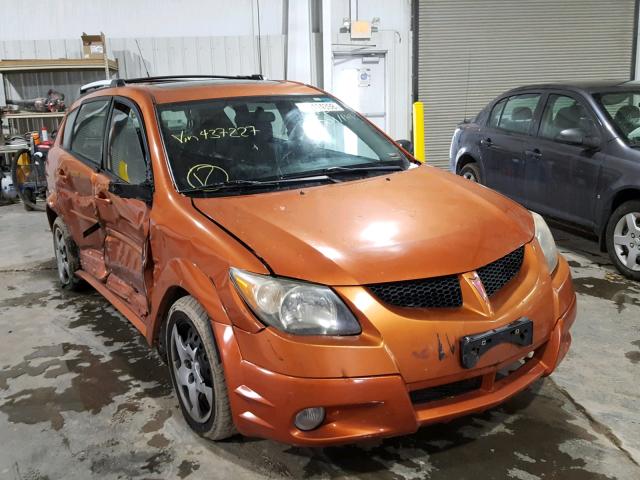 5Y2SL62894Z437227 - 2004 PONTIAC VIBE ORANGE photo 1