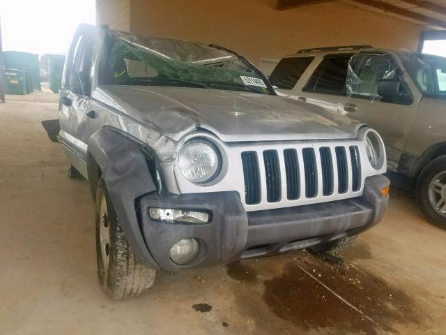 1J4GK48K64W311399 - 2004 JEEP LIBERTY SP SILVER photo 1