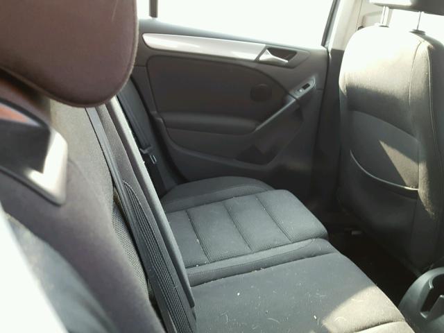 WVWDB7AJ7BW147699 - 2011 VOLKSWAGEN GOLF GRAY photo 6