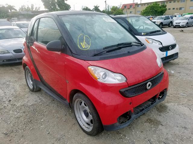 WMEEJ3BA6DK618610 - 2013 SMART FORTWO PUR RED photo 1
