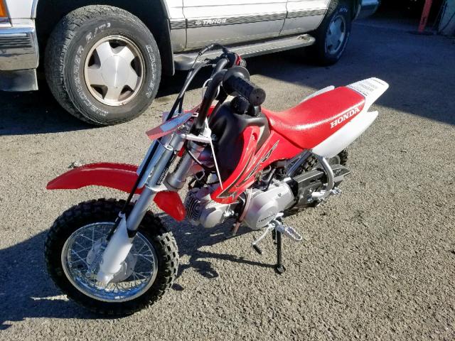 LALAE04C6K3005766 - 2019 HONDA CRF50 F RED photo 2