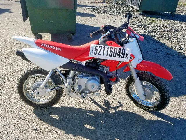 LALAE04C6K3005766 - 2019 HONDA CRF50 F RED photo 5