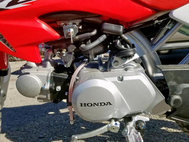 LALAE04C6K3005766 - 2019 HONDA CRF50 F RED photo 7