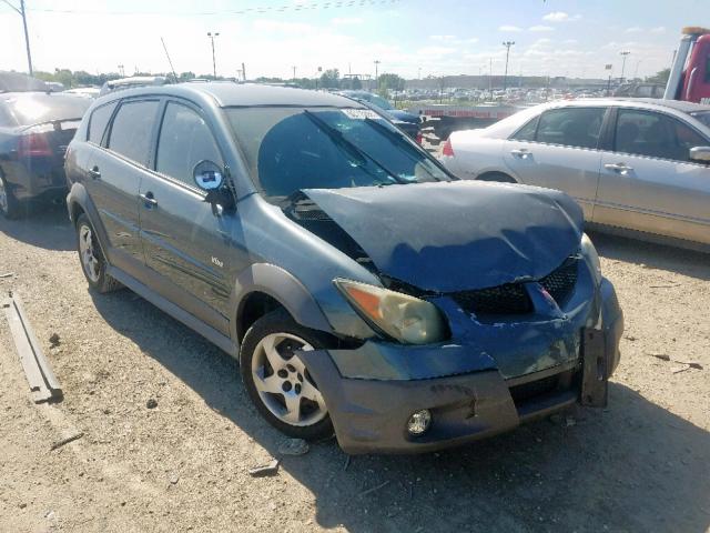 5Y2SL658X6Z457646 - 2006 PONTIAC VIBE TURQUOISE photo 1