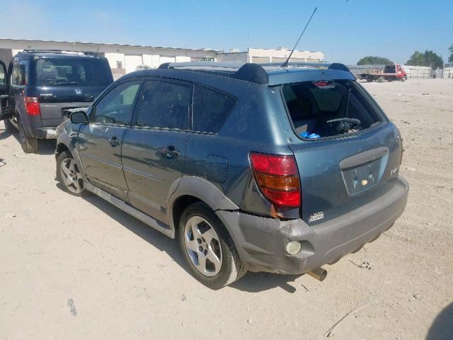 5Y2SL658X6Z457646 - 2006 PONTIAC VIBE TURQUOISE photo 3