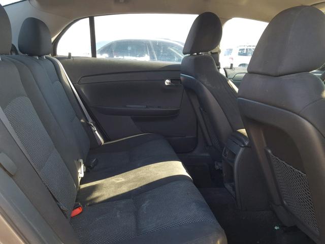 1G1ZC5EU9BF200276 - 2011 CHEVROLET MALIBU 1LT ვერცხლისფერი ფოტო 6