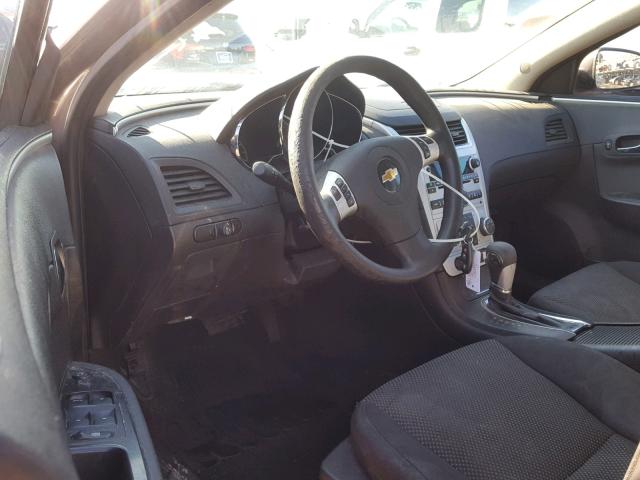 1G1ZC5EU9BF200276 - 2011 CHEVROLET MALIBU 1LT ვერცხლისფერი ფოტო 9