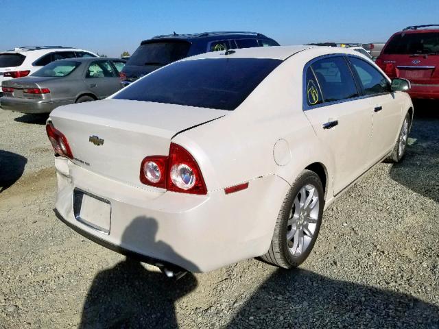 1G1ZE5E76A4128967 - 2010 CHEVROLET MALIBU LTZ თეთრი ფოტო 4