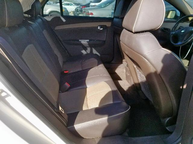 1G1ZE5E76A4128967 - 2010 CHEVROLET MALIBU LTZ თეთრი ფოტო 6