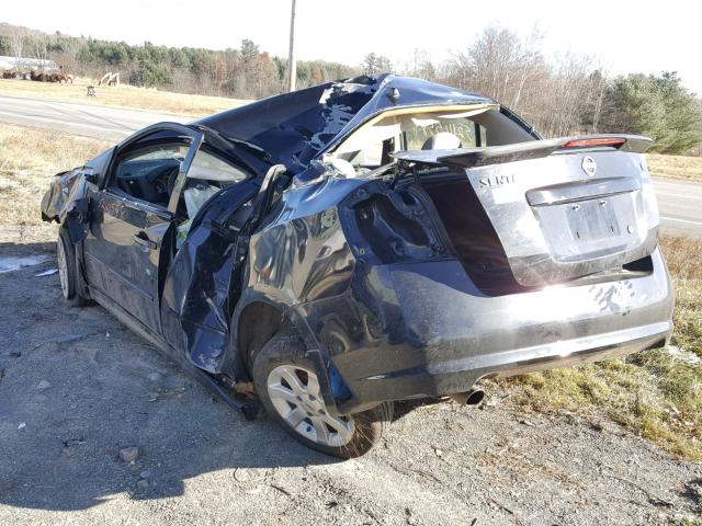 3N1AB61EX9L664174 - 2009 NISSAN SENTRA 2.0 BLACK photo 3