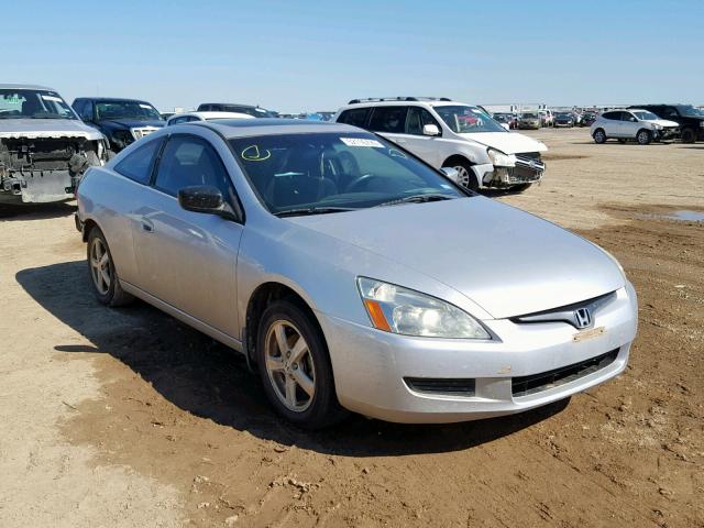 1HGCM72693A035776 - 2003 HONDA ACCORD EX SILVER photo 1