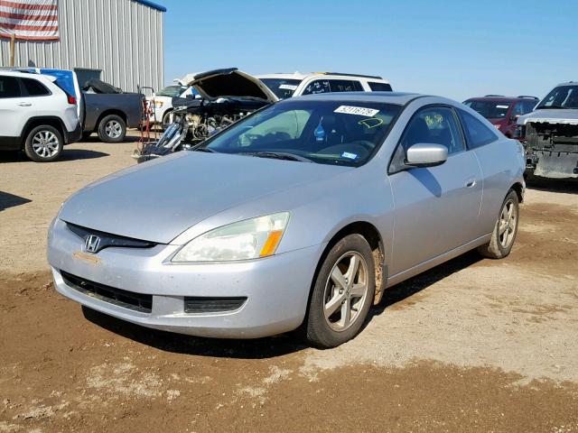 1HGCM72693A035776 - 2003 HONDA ACCORD EX SILVER photo 2