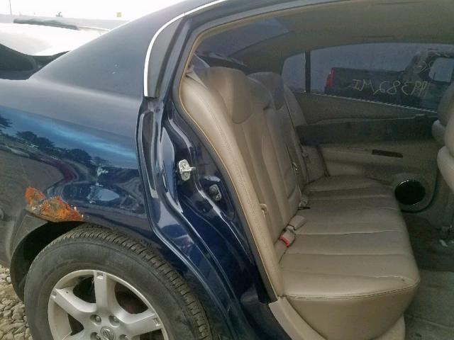 1N4BL11D05C326108 - 2005 NISSAN ALTIMA SE BLUE photo 6