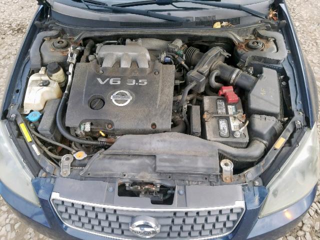 1N4BL11D05C326108 - 2005 NISSAN ALTIMA SE BLUE photo 7