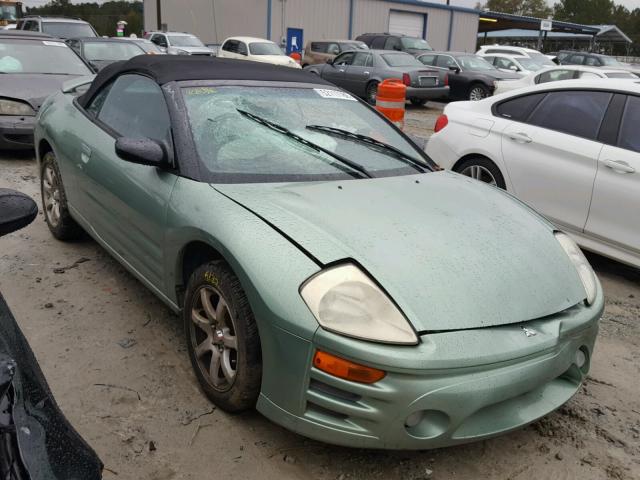 4A3AE45G43E076571 - 2003 MITSUBISHI ECLIPSE SP GREEN photo 1