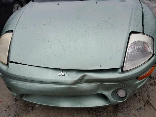 4A3AE45G43E076571 - 2003 MITSUBISHI ECLIPSE SP GREEN photo 7