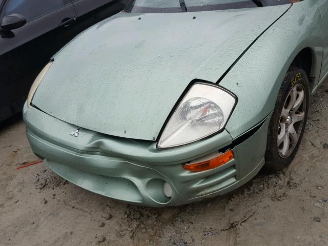 4A3AE45G43E076571 - 2003 MITSUBISHI ECLIPSE SP GREEN photo 9