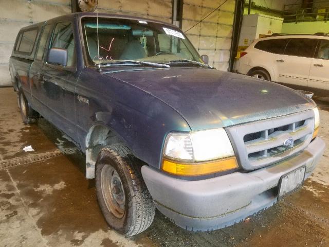 1FTYR14C3XPA34387 - 1999 FORD RANGER SUP GREEN photo 1