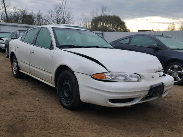 1G3NL52F03C258789 - 2003 OLDSMOBILE ALERO GL WHITE photo 1