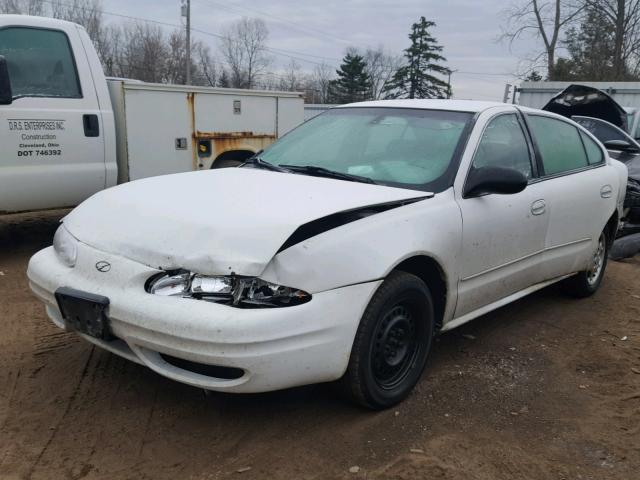 1G3NL52F03C258789 - 2003 OLDSMOBILE ALERO GL WHITE photo 2