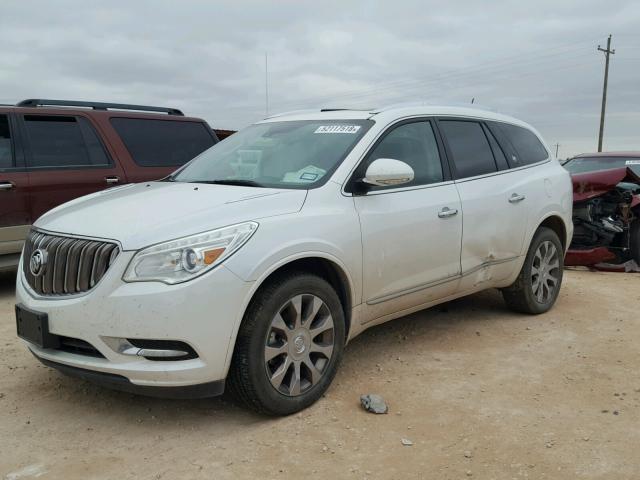 5GAKRBKD3HJ136849 - 2017 BUICK ENCLAVE WHITE photo 9