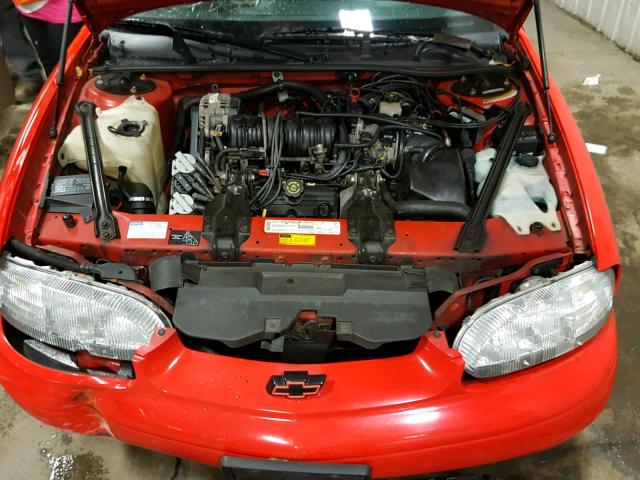 2G1WX12K0X9266136 - 1999 CHEVROLET MONTE CARL RED photo 7