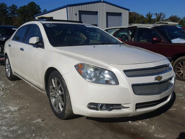 1G1ZE5EBXAF152598 - 2010 CHEVROLET MALIBU LTZ თეთრი ფოტო 1