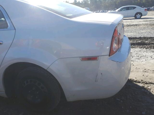 1G1ZE5EBXAF152598 - 2010 CHEVROLET MALIBU LTZ თეთრი ფოტო 9