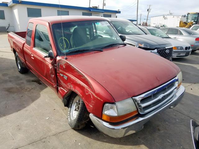 1FTYR14U6WTA58424 - 1998 FORD RANGER SUP RED photo 1