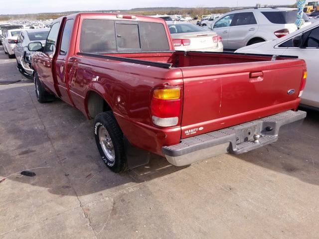 1FTYR14U6WTA58424 - 1998 FORD RANGER SUP RED photo 3