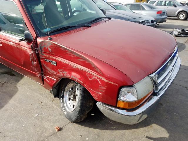 1FTYR14U6WTA58424 - 1998 FORD RANGER SUP RED photo 9