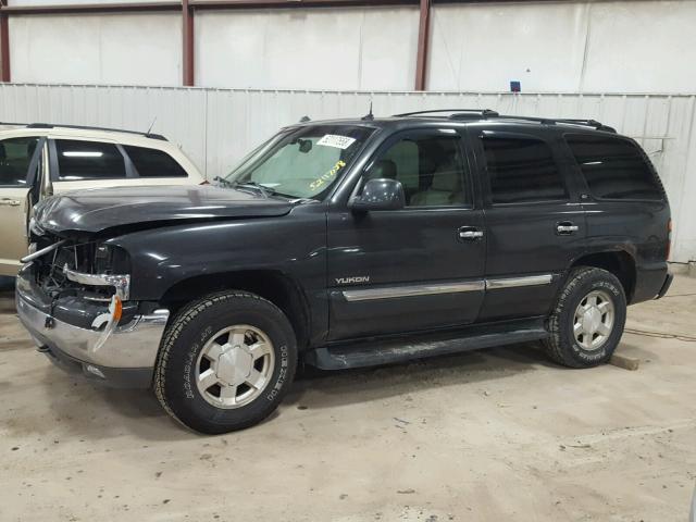 1GKEK13ZX4J134616 - 2004 GMC YUKON GRAY photo 10