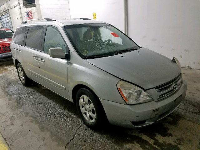 KNDMG4C31A6340783 - 2010 KIA SEDONA LX SILVER photo 1