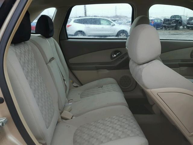 1G1ZT64815F190146 - 2005 CHEVROLET MALIBU MAX ოქროსფერი ფოტო 6