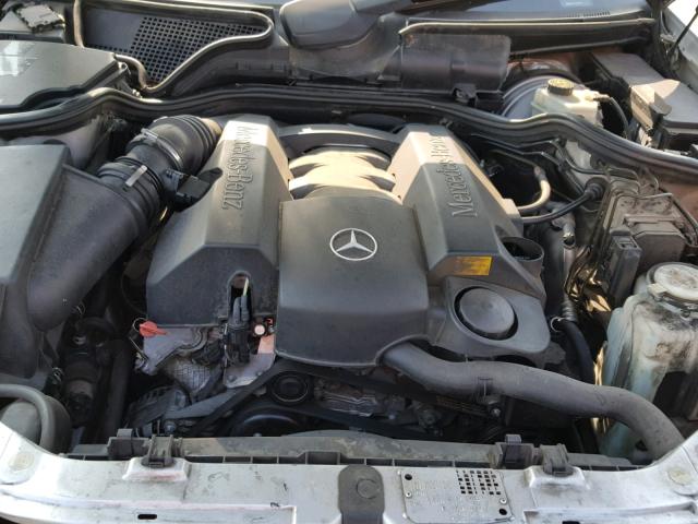 WDBJF65J71B213118 - 2001 MERCEDES-BENZ E 320 SILVER photo 7