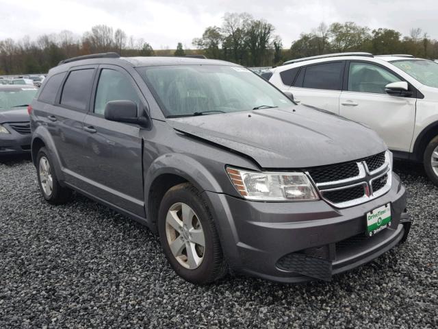 3C4PDCAB2DT644466 - 2013 DODGE JOURNEY SE GRAY photo 1