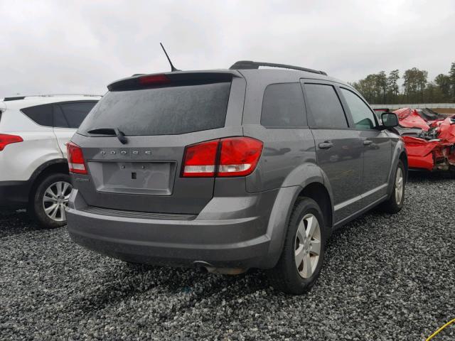 3C4PDCAB2DT644466 - 2013 DODGE JOURNEY SE GRAY photo 4