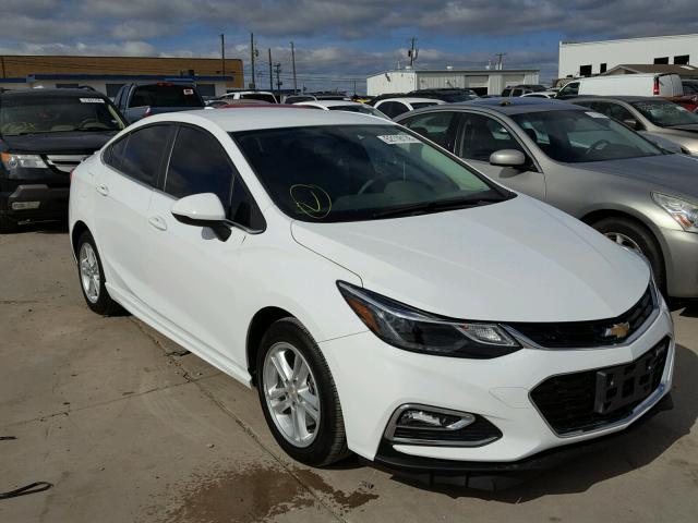 1G1BE5SM5H7103997 - 2017 CHEVROLET CRUZE LT WHITE photo 1